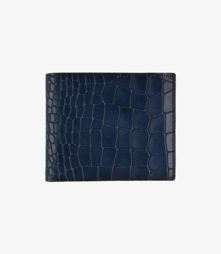 Loake Lombard Läder Wallet Plånbok Herr Marinblå | SE0338856